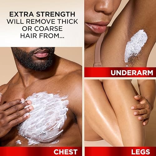 SoftSheen-Carson Magic Razorless Shaving Cream, Depilatory Hair Removal Cream for Body Hair, Extra Strength, Works in 4 Minutes for, 6 oz — view 2