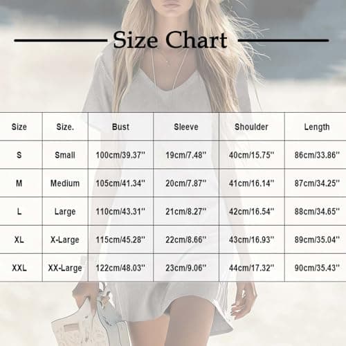 Cotton Linen Dress for Womens Summer V Neck Short Sleeve Sundress Casual Vacation T Shirt Dress Loose Fit Midi Dresses Gray — view 4