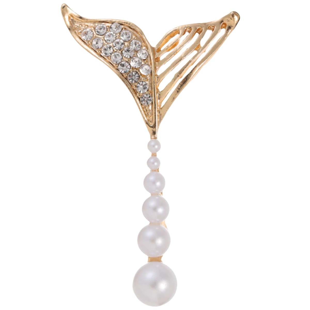 FAIRYGATE Gold Pin for Dress Brooch Crystal Pins Badge Enamel Lapel Brooches for Women Jewelry Decoration for Birthday Dating Party Anniversary UC31 — view 37