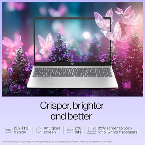HP Pavilion 15.6" FHD Laptop Computer, 8GB DDR4 RAM, 256GB PCIe SSD, Intel N100 CPU, 2026 Edition, Portable Design, WiFi 6, Bluetooth, Webcam, Type-C, Office 365, Windows 11, Light Gray — view 4