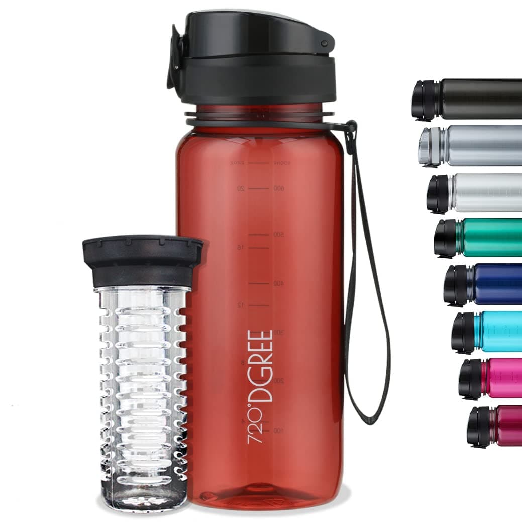 720°DGREE Botella de agua uberBottle – 1,5 litros, 1500ml | Novedosa botella deportiva | Sin BPA | Ideal para niños, fitness, deportes, fútbol, guardería, escuela, pequeños, antigoteo — view 83