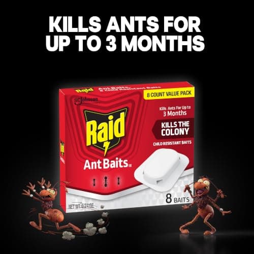 Raid Ant Killer Baits, Child Resistant Bug Killer for Indoor Home Use, 0.24 Oz, 8 Count — view 5