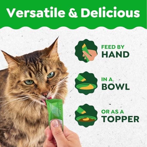 Greenies Feline Smart Purees Healthy Indoor Lickable Cat Treats with Real Chicken, 0.49 oz. Tubes, 20 Count — view 3