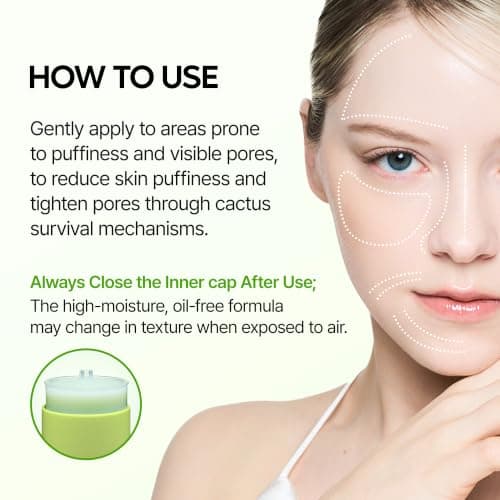 Dr.Melaxin Cactox Pore Relief Multi Balm Stick – Zinc PCA & ADENOSINE Cooling & De-Puffing Face Balm for Enlarged Pores & Puffy Skin, Pore Minimizing with Cactus Extract, Korean Skincare, 0.88 oz — view 6