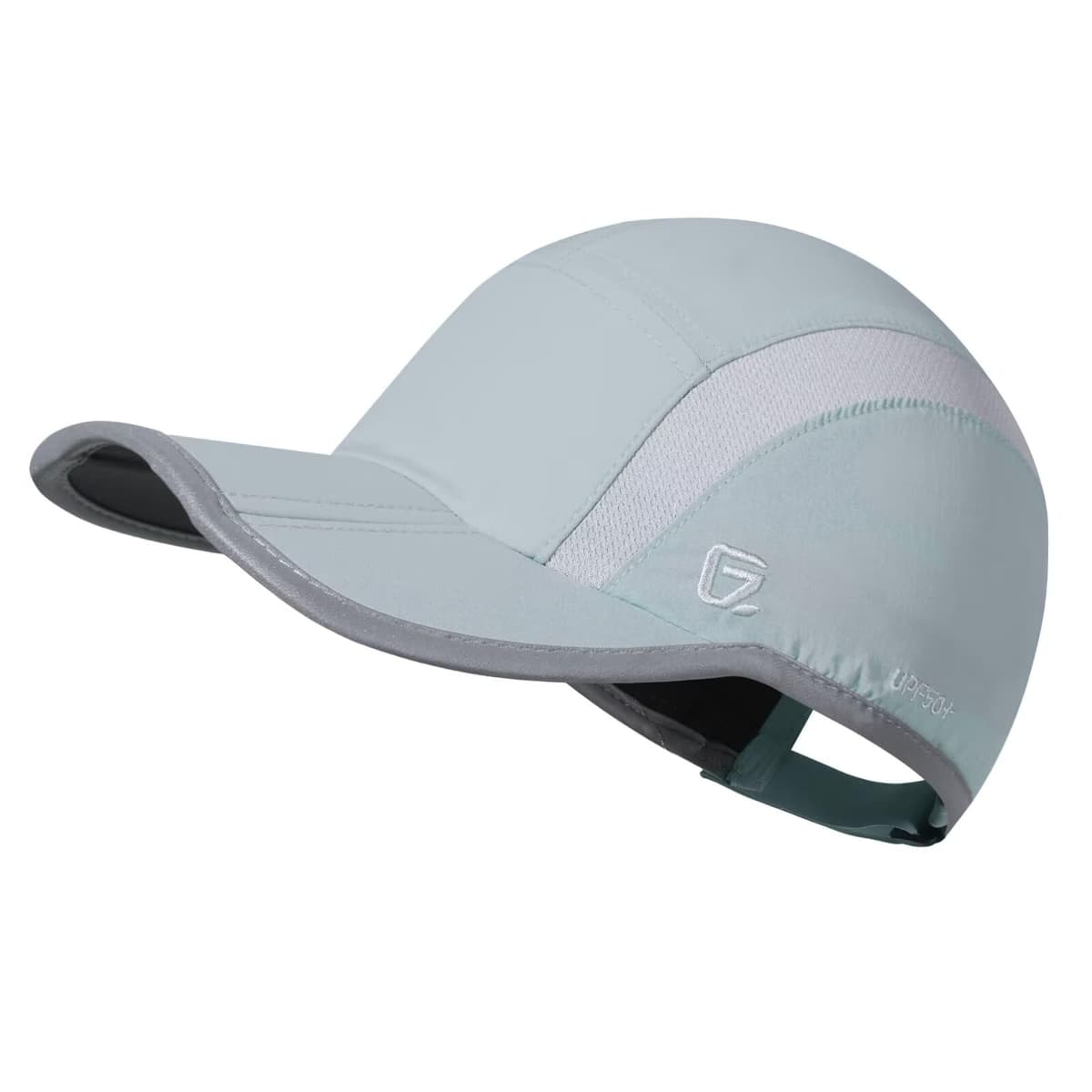 GADIEMKENSD UPF50+ Folding Outdoor Hat Unstructured Reflective Design Breathable Soft Sport Cap for Outdoor Sport — view 15