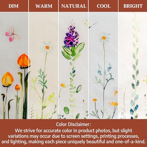 Maison d' Hermine Table Cloth Round Table 100% Cotton 69 Round Inches Tablecloth Reusable Decorative for Dining Kitchen Room Farmhouse Party Home Hotel Restaurant Spring Summer - Botanical Fresh — view 5
