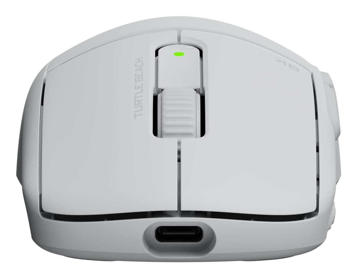 Turtle Beach Burst II Pro White Wireless Esports Gaming Mouse - 8K polling, 57g Ultra Lightweight, 150-hour battery, Optical Switches, Symmetrical, 30K DPI Optical Sensor, 8 programmable inputs — view 6