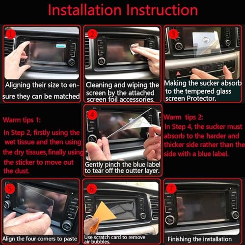 TTCR-II Compatible with MAZDA3 Screen Protector Matte 2019-2024 2025 2026 and for Mazda CX-30 Screen Protector 2020-2024 2025 2026, for Mazda 3 and CX-30 Anti-Glare Touchscreen Film 8.8 Inch — view 2
