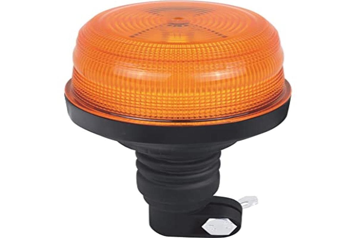 Ryme Automotive Rotating Flexible Signaling Skewer · R65 Approved · LED · Tractor, Car and Truck · Operation 9 to 30 V · Emergency Amber — view 2