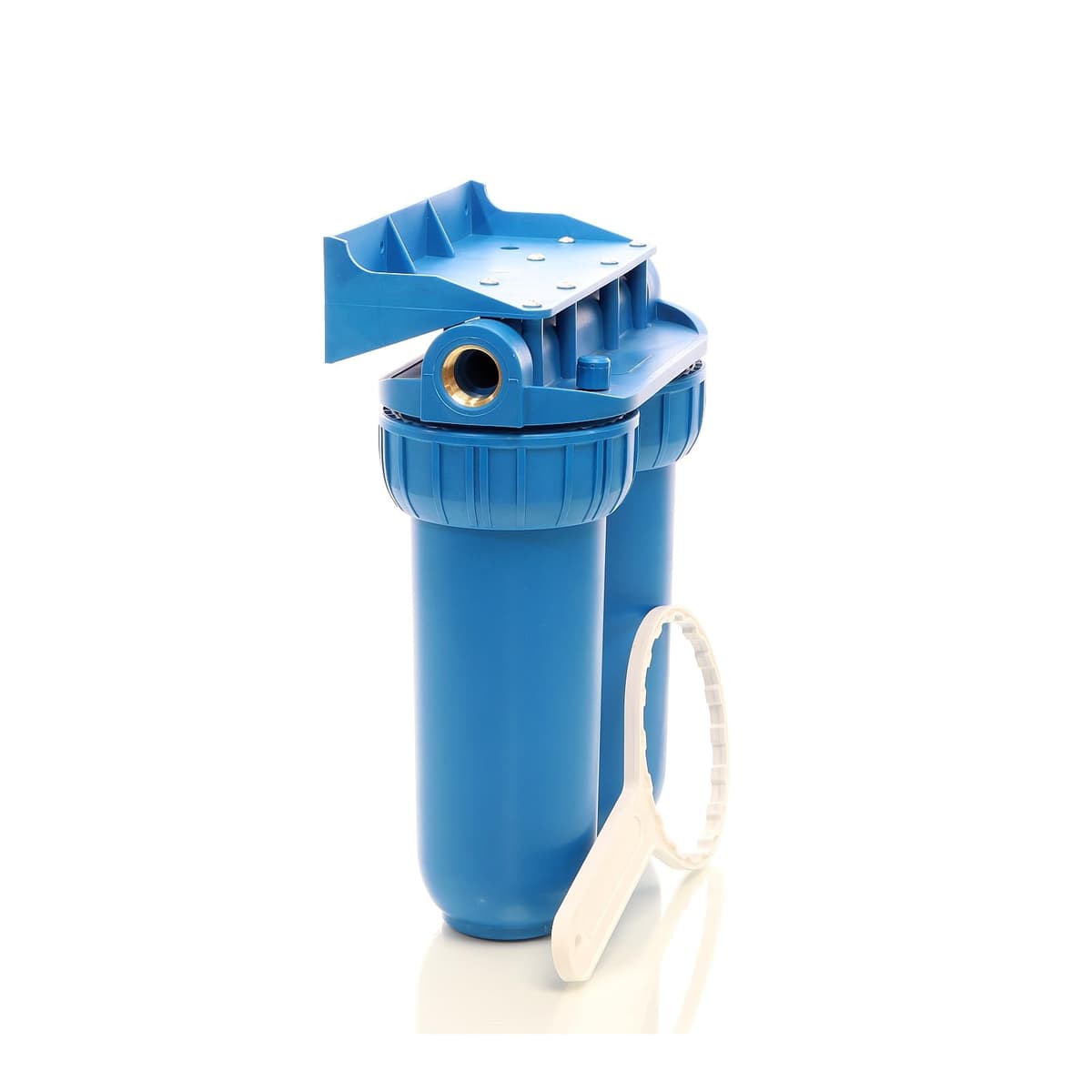 Naturewater NW-BR10B2 Filtro de agua doble 26,16mm (3/4"), cartucho-PP sedimentos y carbón activado — view 4