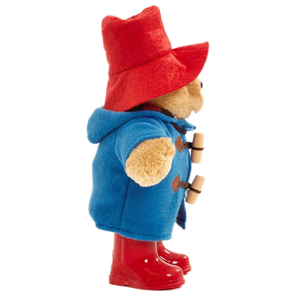 Rainbow Designs Classic Paddington Bear with Boots - 25cm Standing Plush Character - Soft & Cuddly Paddington Teddy Bear with Iconic Duffle Coat, Bush Hat & Shiny Red — view 5