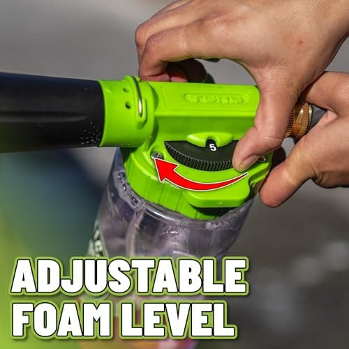 Chemical Guys TORQ Foam Blaster 6 - Foam Cannon Garden Hose Attachment, Easy to Use, Sprays Thick Suds for Safe Washing Trucks, SUVs, Motorcycles, RVs, and Other Vehicles — view 5