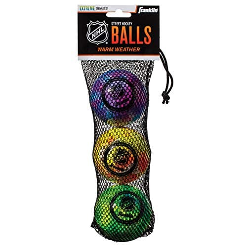 Franklin Sports NHL Extreme Color Street Hockey Balls - 3 Pack — view 5