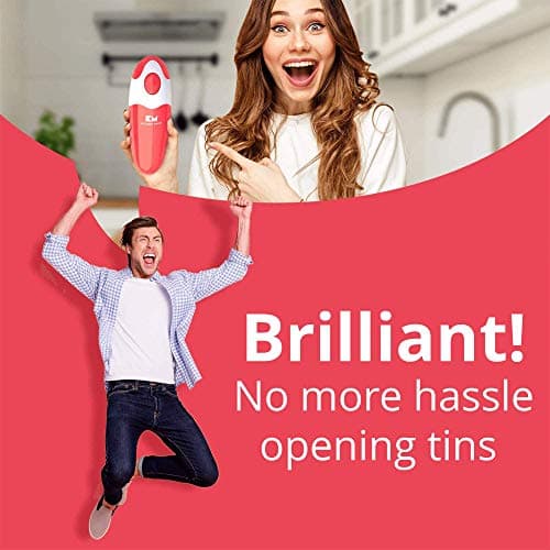 Kitchen Mama Auto Electric Can Opener, Red — view 6