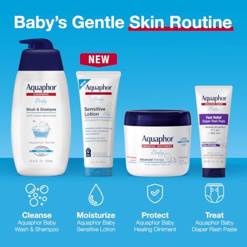 Aquaphor Baby Healing Ointment for Diaper Rash and More, 7 OZ — view 6