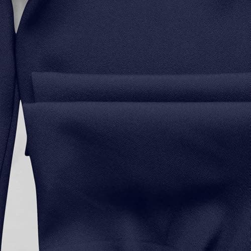 Boys Pants Elastic Waist Trousers Youth Chinos Trousers Pull On Relaxed School Uniform Pants Comfort Twill Pants Navy — view 5