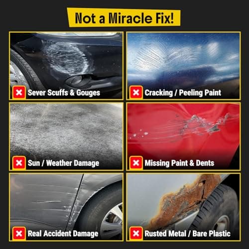 Carfidant Scratch Repair and Swirl Remover - Car Paint Scratch Remover & Restorer Kit with Buffer Pad - Polishing & Waxing Kits - Compound for Vehicles Paint Repair - 8.4 fl. Oz. — view 4