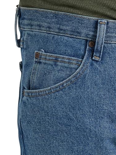Wrangler Men's Authentics Classic Regular-Fit Jean, Stonewash Mid, 35x29 — view 4