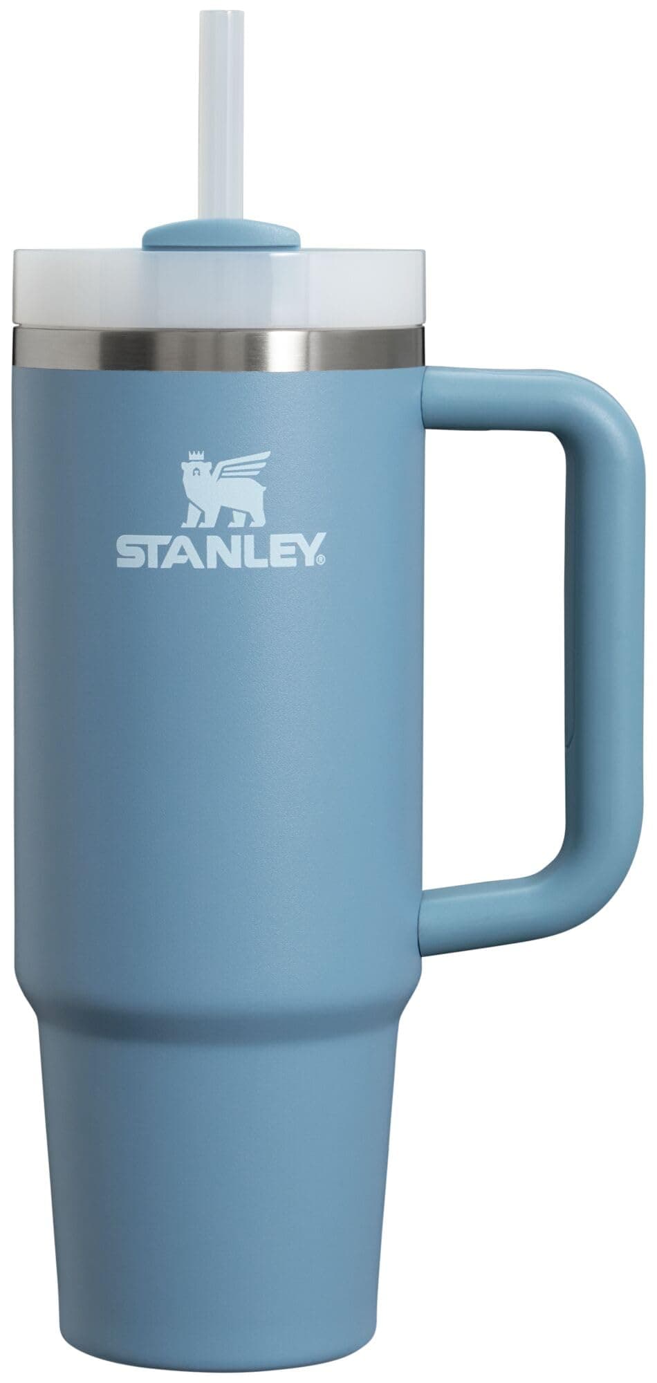 Stanley Quencher - Vaso H2.0 con mango - 1200 ml - Tapa de rosca con pajita incluida - Antifugas y portavasos de coche compatible para viajes - Vaso térmico de acero — view 12