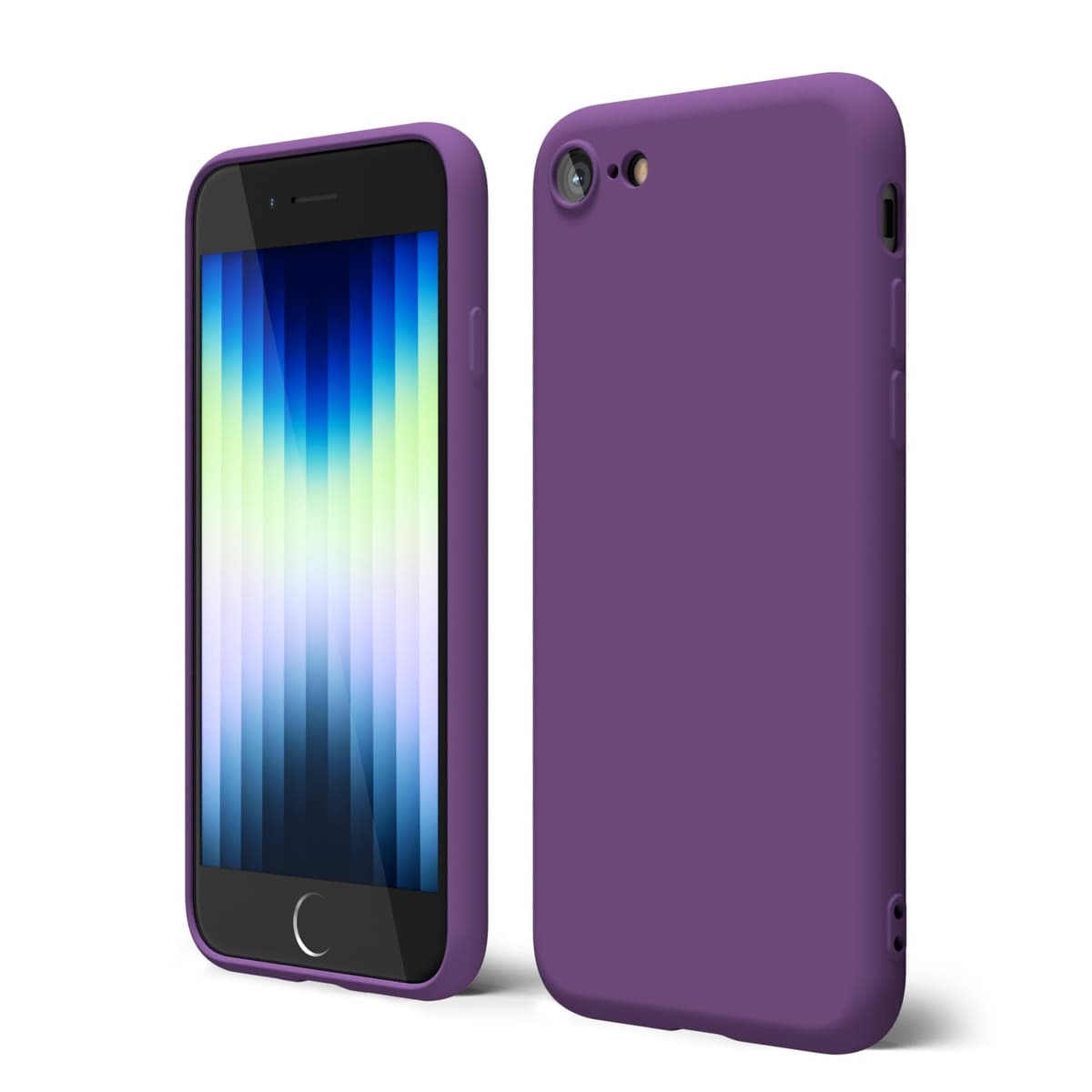 oakxco for iPhone 17 Pro Max Phone Case Liquid Silicone, Cute Thin Slim Grip Soft Rubber Gel for Women Men, Smooth Matte TPU Plain Solid Color Girly Simple Case with Camera Cover, Light Pink — view 433