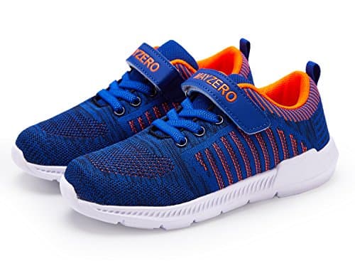 MAYZERO Kids Tennis Shoes Breathable Running Shoes Lightweight Athletic Shoes Walking Shoes Fashion Sneakers for Boys and Girls — view 6