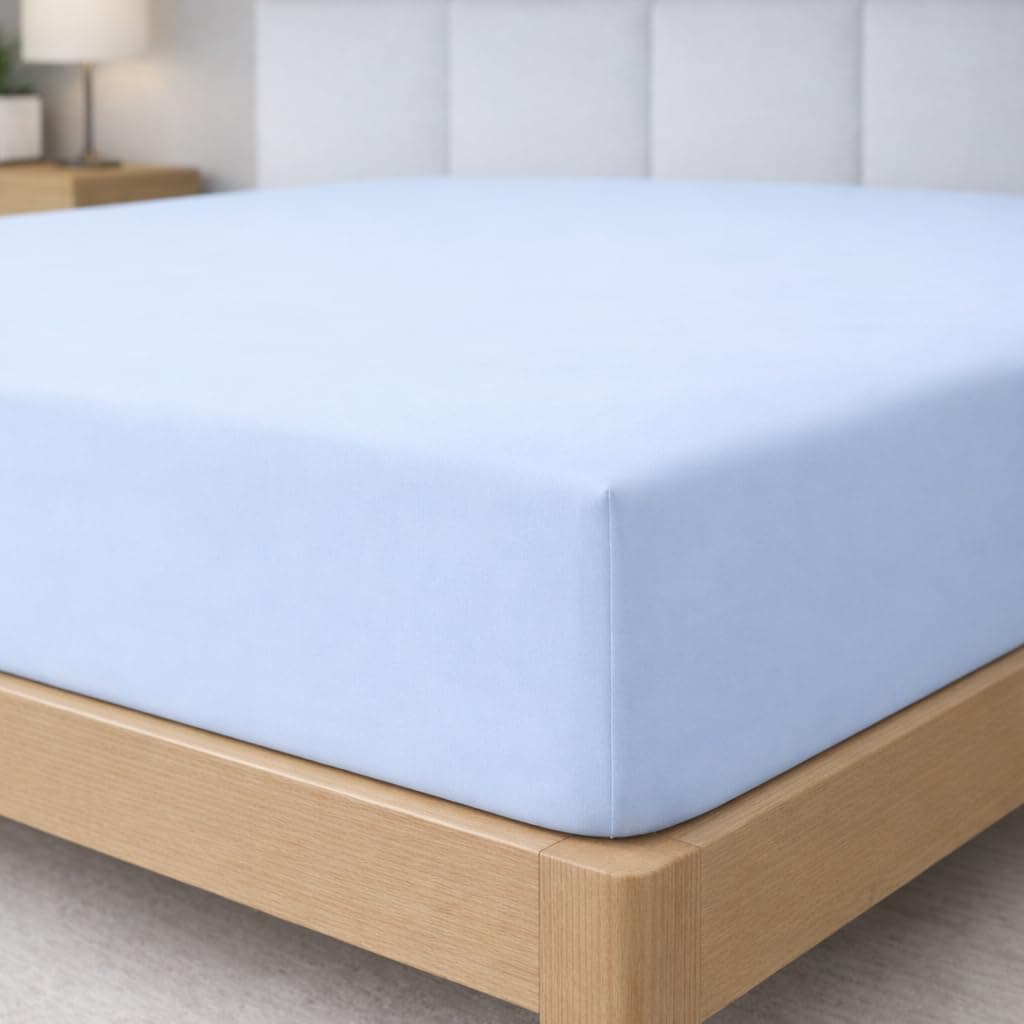 Degrees Home Collection - Sábana Bajera Ajustable 150x190x33 cm - Microfibra de poliéster, Calidad Oeko Tex sin tóxicos, Super Suave - Blanco — view 12