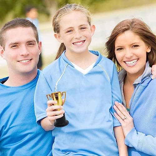 Gaicabi 24 Pack Mini Trophy for Kids Awards for Party Favors,Rewards,Sports,Competitions — view 2