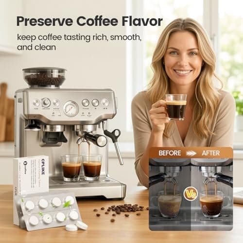 Espresso Cleaning Tablets Compatible with Breville Espresso Coffee Machine, 16 Count BREBEC250 Cleaning Tablets — view 2