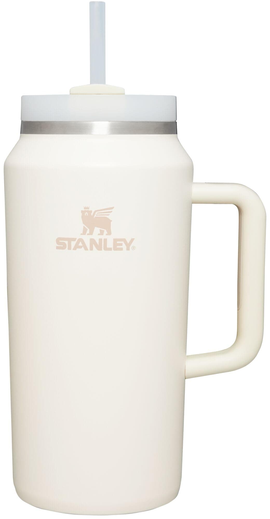 Stanley Quencher - Vaso H2.0 con mango - 1200 ml - Tapa de rosca con pajita incluida - Antifugas y portavasos de coche compatible para viajes - Vaso térmico de acero — view 57