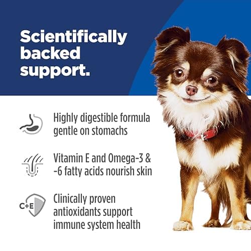 Hill's Science Diet Adult Sensitive Stomach & Skin Small & Mini Dry Dog Food, Chicken, 4 lb. Bag (Updated Formula) — view 3