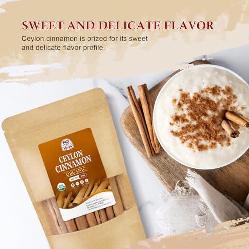 52USA Organic Ceylon Cinnamon Sticks, 1 Ounce (Pack of 1), True Cinnamon Farmed in Sri Lanka, Whole Cinnamon Sticks Bulk, Vegan, Non GMO, 28g — view 6