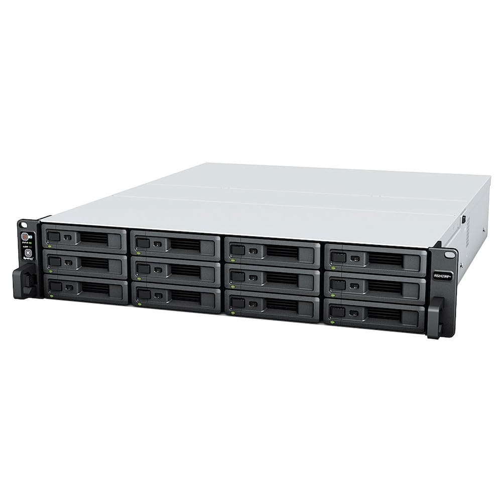 Synology RackStation 12-Bay AMD Quad-Core 8GB NAS: High-Performance Storage Solution — view 2