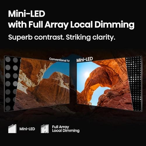 Hisense 50QD7QFM - 50" 4K Smart Mini-LED Fire TV (2025 Model), QLED Color, 60Hz Game Mode PRO, Dolby Vision, Dolby Atmos, AI Smooth Motion with MEMC, Alexa Built in with Voice Remote — view 3