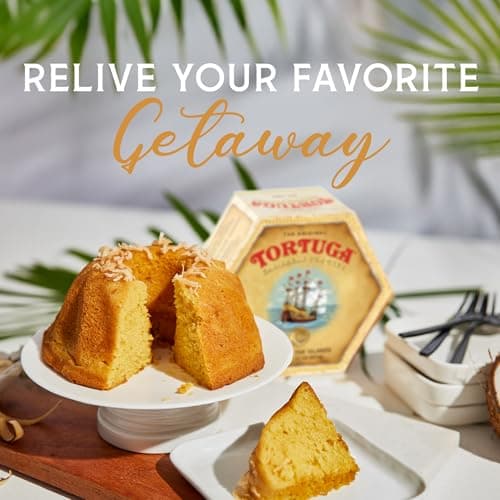 TORTUGA Provenance Rum Cake Variety Pack – 4 oz. - 6 Pack - The Perfect Premium Gourmet Gift for Stocking Stuffers, Gift Baskets, and Christmas Gifts - Great Mini Cakes for Delivery — view 4