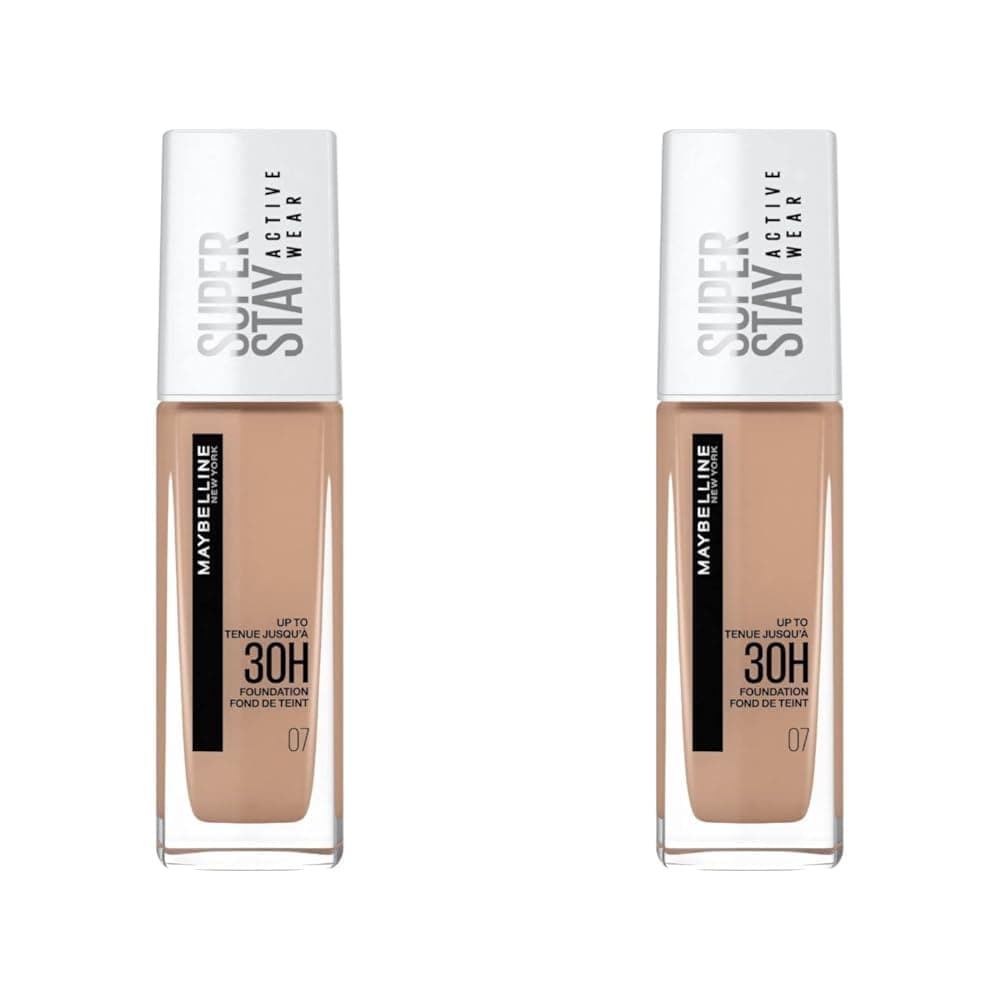 Maybelline New York Super Stay Active Wear, waterproof foundation with high coverage, long-lasting facial make-up for light skin types, colour: No. 10 Ivory (Light), 1 x 30 ml — view 34