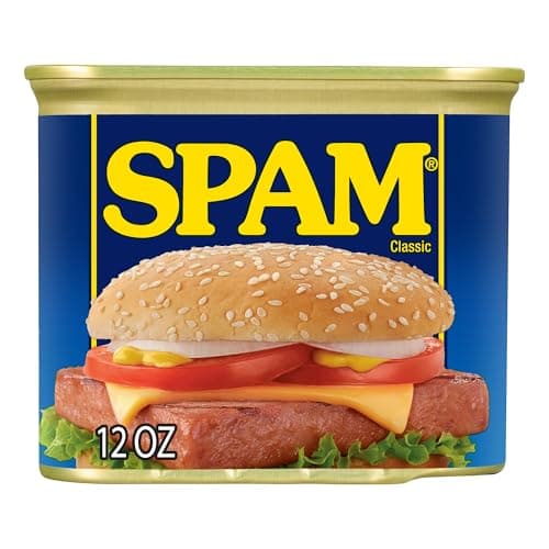 SPAM Classic, SPAM Canned Meat, 12 oz Can (12 Pack) — view 3