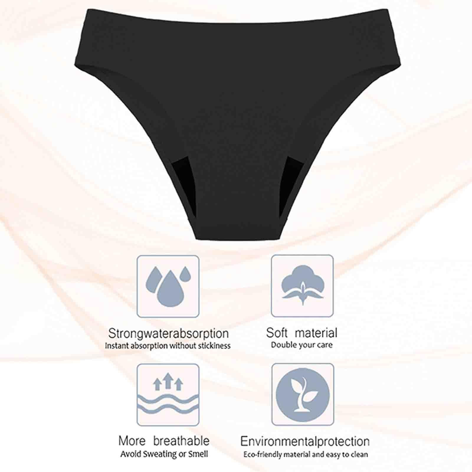 riou Bañador Menstrual Niña Adolescentes Bikini Menstrual Baño Traje De Baño Menstrual Mujer Bragas Mujer Cómodas y Suaves Bikinis Menstruales Mujer — view 5