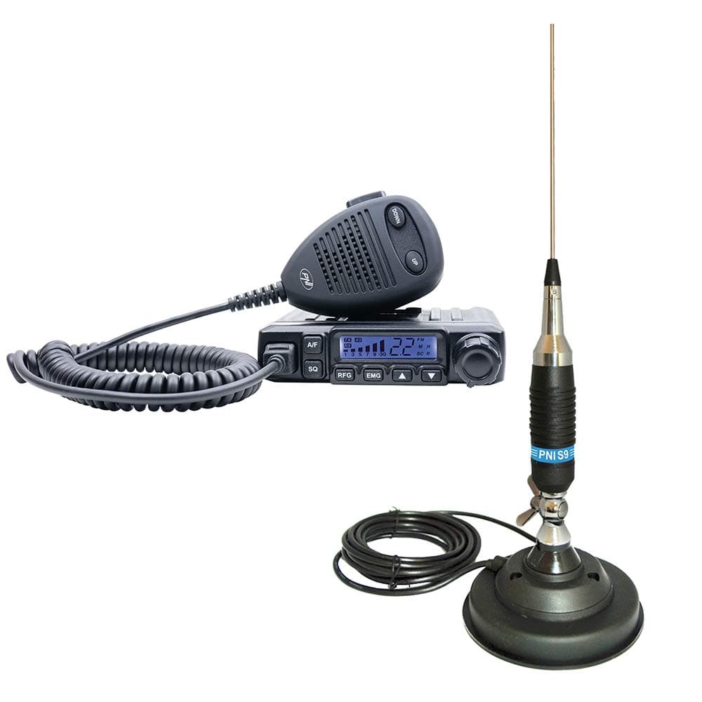Radio CB PNI Escort HP 6500, Banda Ciudadana, multiestándar, 4W, 12V, ASQ, Ganancia RF, enchufe de mechero incluido, conmutador AM/FM solo para banda UE — view 11
