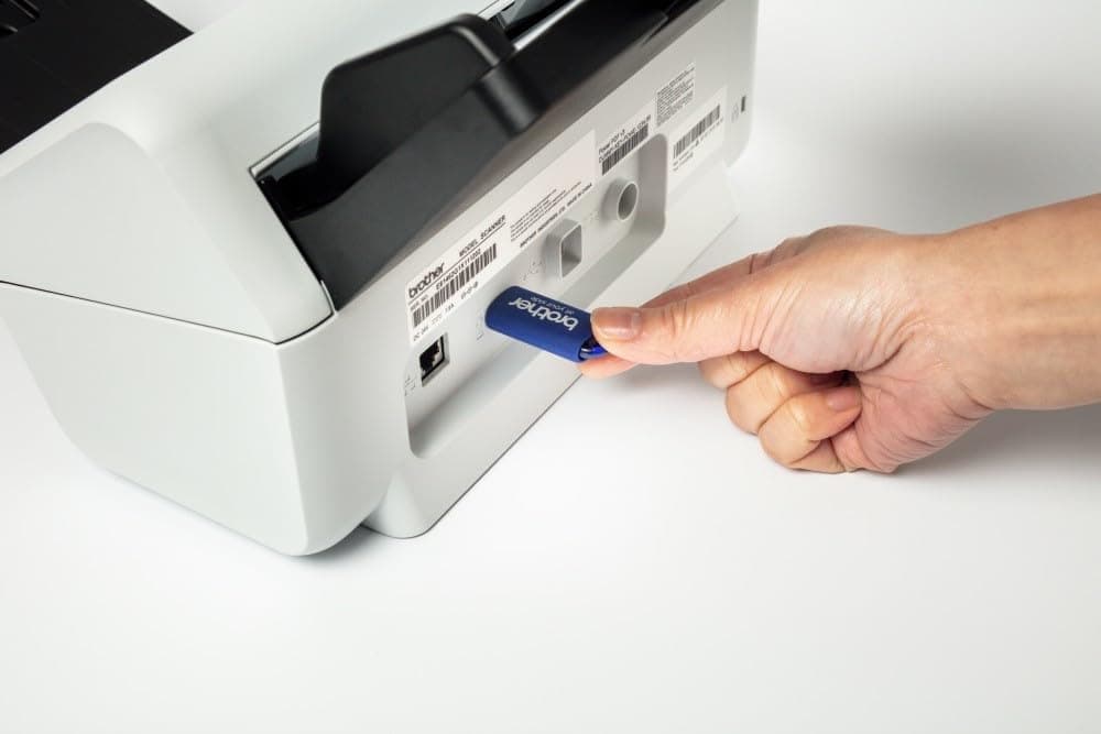 Brother ADS4300N Escáner Profesional de Sobremesa con Conexión a Red Cableada, USB 3.0 — view 7