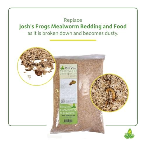 Josh's Frogs Mealworm & Superworm Bedding (5 Quarts/2.9 LBS) — view 5