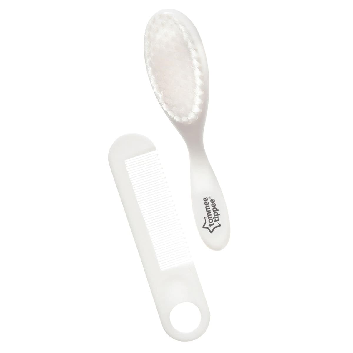 Tommee Tippee Essential Basics Brush and Comb Set, White, 2 Count (Pack of 1) — view 4
