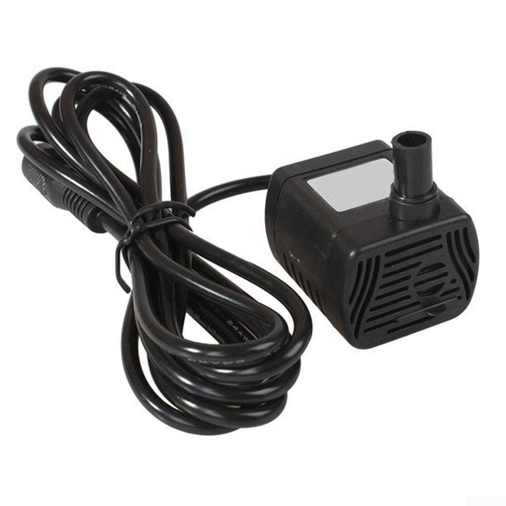 Brushless DC 12V Small Water Pump Submersible Circulating Pump for Fish Pond and Fountain Applications with Magnetic Drive and Long Life (DC12V) — view 2