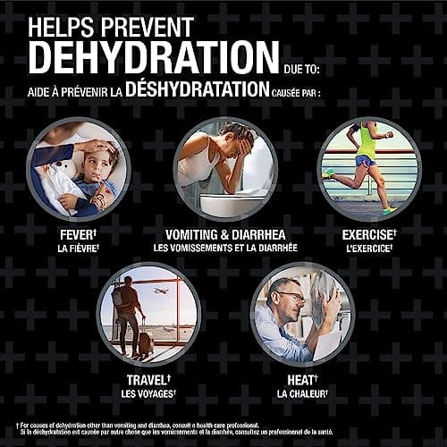 Pedialyte AdvancedCare Plus Electrolyte Powder Sticks Value Pack, Electrolytes For Dehydration, Electrolyte Powder Packets, Berry Frost, 6x17g — view 3