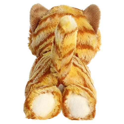 Aurora® Adorable Mini Flopsie™ Ginger Cat™ Stuffed Animal - Mini Companions Ready for Playful Adventures - for Kids All Ages, Toddlers, Adults, and Families - Orange 8 Inches — view 3