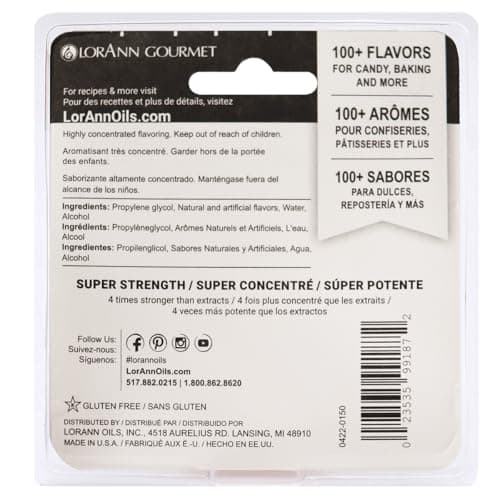 LorAnn Blue Raspberry SS Flavor, 1 dram bottle (.0125 fl oz - 3.7 ml - 1 teaspoon) - 2 Pack — view 2