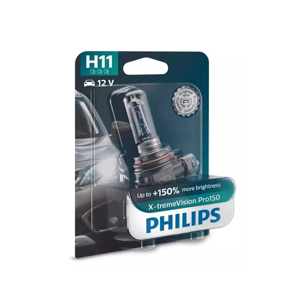 Philips X-tremeVision Pro150 H7 bombilla faros delanteros +150%, Halógena, paquete doble — view 4