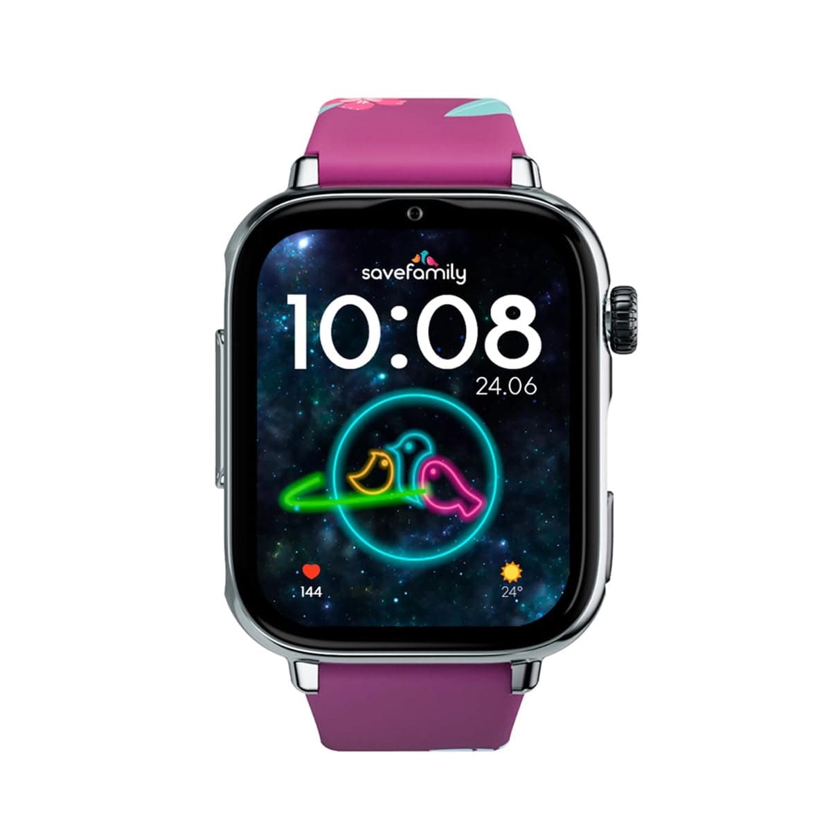 SaveFamily SaveWatch Plus 2 | Reloj Inteligente Niño con Localizador GPS, Llamada, Vídeo, Whatsapp, Spotify, App Store | SIM Incluida - Esfera Blanca y Correa de Tela Ocean — view 14