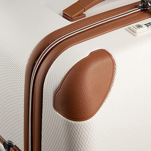 DELSEY PARIS Chatelet Air 2.0 Carry-On Plus Suitcase 20 Inch, Hardside Polycarbonate Luggage, Dual-Density Spinner Wheels, TSA Lock, USB Port, Angora — view 11