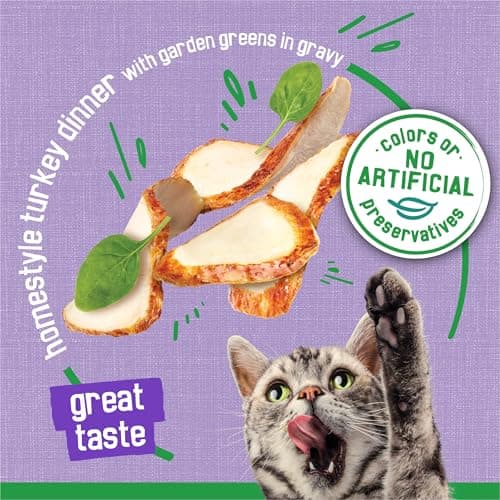 Friskies Wet Cat Food, Indoor, Homestyle Turkey Dinner, 5.5-Ounce Can, Pack of 24 — view 4