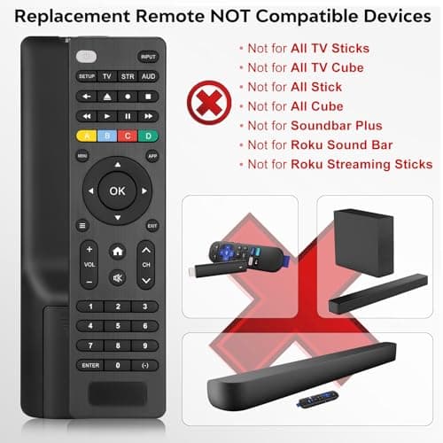 Universal-TV-Remote-Control Compatible with Samsung/LG/Vizio/TCL/Hisense/Sony/Philips/Onn/Sharp/Element/Westinghouse/Sanyo/Emerson TV and More Brand Smart TVs — view 2